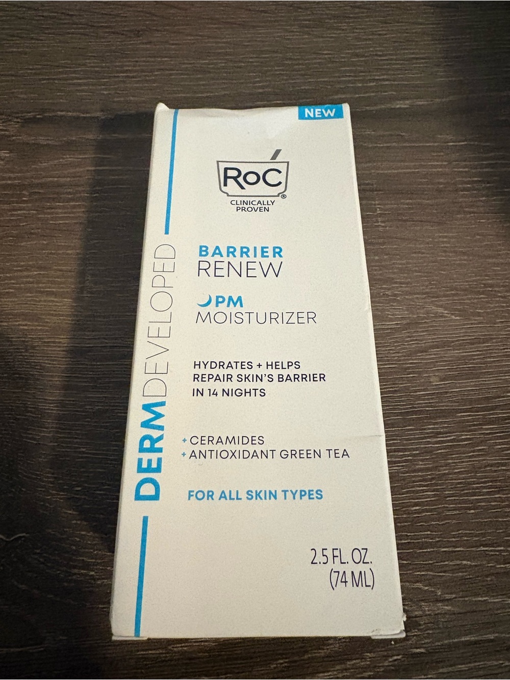 Barrier Renew PM Moisturizer - White/Blue